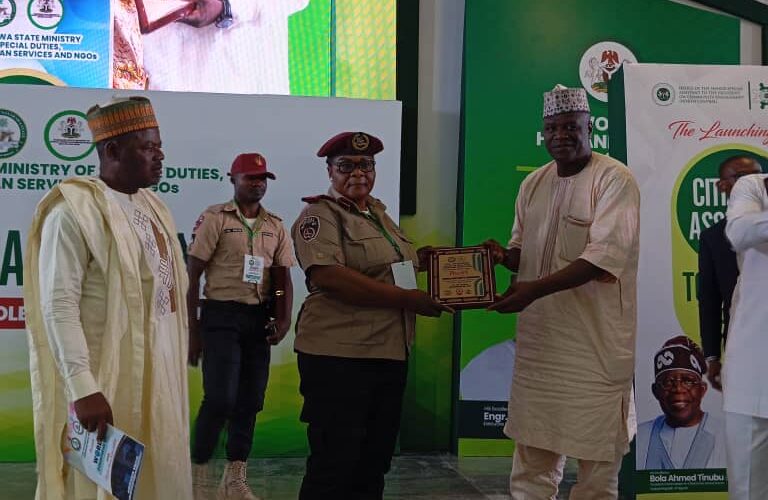 Nasarawa FRSC Sector Commander Bags Excellence Award