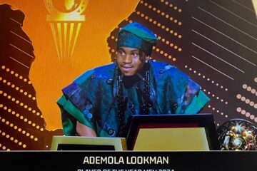 Ademola Lookman Wins 2024 CAF Player Of The Year Award