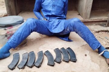 Kaduna Police Nab Suspected Bandit, Recover AK-47 Magazines, Ammunition,3 Car Snatchers Also Arrested