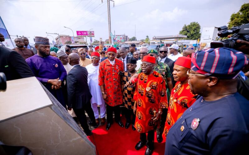 Photo: Tinubu In Enugu